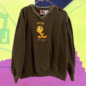 Unisex Angel Tweety Bird sweatshirt
